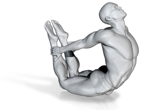 Digital-Male yoga pose 017 in Sexy 3d printing 129