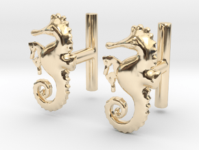 3. Chapter 3: He is giving birth! Cufflinks in 14K Yellow Gold