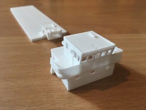 Supplier NVG6, Superstructure (1:200, RC) in White Processed Versatile Plastic
