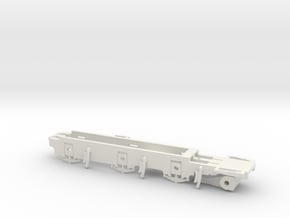 7mm - L&YR Class 28 Mogul Experiment - 0 Chassis in White Natural Versatile Plastic