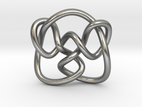 Knot 8₁₅ (Circle) in Natural Silver: Extra Small
