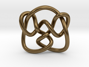 Knot 8₁₅ (Circle) in Natural Bronze: Extra Small