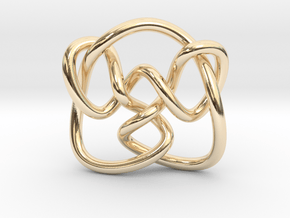 Knot 8₁₅ (Circle) in 14K Yellow Gold: Extra Small