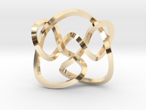 Knot 8₁₅ (Square) in 14K Yellow Gold: Extra Small