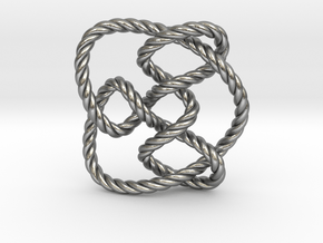 Knot 8₁₅ (Rope) in Natural Silver: Extra Small