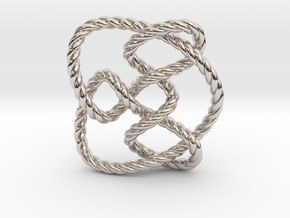 Knot 8₁₅ (Rope) in Platinum: Extra Small