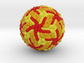 Japanese Encephalitis Virus in Full Color Sandstone