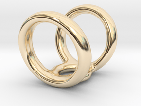 Ring for Shevonne L22 D12-78 in 14k Gold Plated Brass