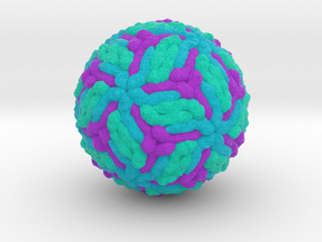 Japanese Encephalitis Virus in Full Color Sandstone