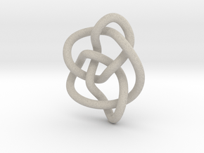 Knot 8₁₆ (Circle) in Natural Sandstone: Large