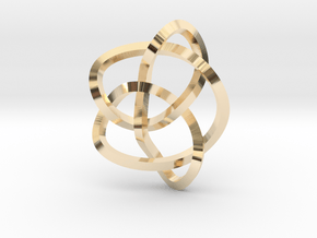 Knot 8₁₆ (Square) in 14K Yellow Gold: Extra Small