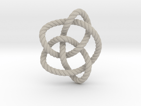 Knot 8₁₆ (Rope with detail) in Natural Sandstone: Large
