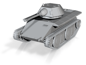 DW18D Leopard Light Tank E-10 (1/144) in Tan Fine Detail Plastic