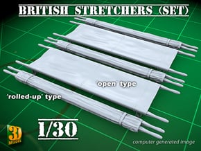 British Stretchers - mix set (1/30) in Smooth Fine Detail Plastic