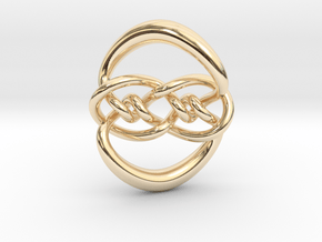 Knot 10₁₂₀ (Circle) in 14K Yellow Gold: Extra Small