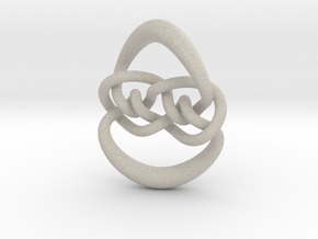 Knot 10₁₂₀ (Circle) in Natural Sandstone: Large
