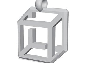 Digital-cube pendant possible edition in cube pendant possible edition
