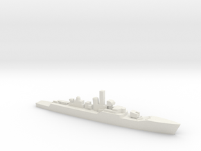 Rothesay-class frigate, 1/1800 in White Natural Versatile Plastic