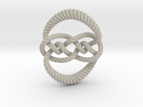 Knot 10₁₂₀ (Rope with detail) in Natural Sandstone: Large
