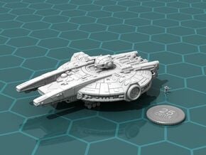 YT-2350 Military Transport in White Natural Versatile Plastic