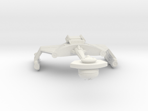 3788 Scale Klingon D6SK Refitted Heavy Scout WEM in White Natural Versatile Plastic