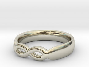 Infinity Ring in 14k White Gold: 7 / 54