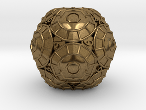 D20 Balanced - Shield in Natural Bronze
