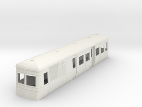 On16.5 Freelance AW railcar body  in White Natural Versatile Plastic
