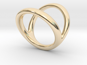 Ring 1 for fergacookie D1 3 D2 4 Len 180 in 14k Gold Plated Brass