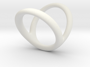 Ring 2 for fergacookie D1 2 1-2 D2 3 1-2 Len 20 in White Natural Versatile Plastic