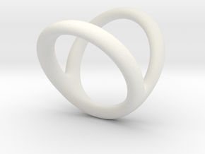 Ring 3 for fergacookie D1 1 1-2 D2 3 Len 17 in White Premium Versatile Plastic