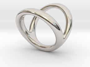 Ring 6 for fergacookie D1 1 D2 2 Len 17 in Rhodium Plated Brass