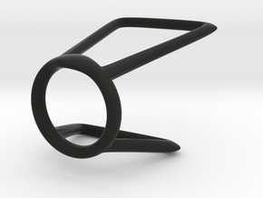 Ring 6 for fergacookie Size 7 in Black Premium Versatile Plastic