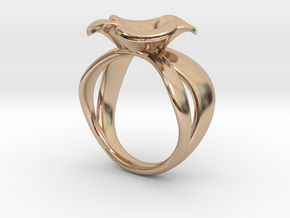 The Little Briar Rose in 14k Rose Gold Plated Brass