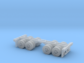 duel axle wheel set Z scale in Smooth Fine Detail Plastic