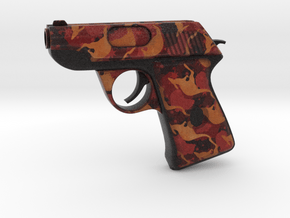 TF2 Life sized scout pistol (decorated) in Full Color Sandstone