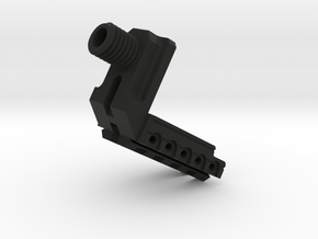 We17 mounting kit 14mm ccw + rail in Black Natural Versatile Plastic