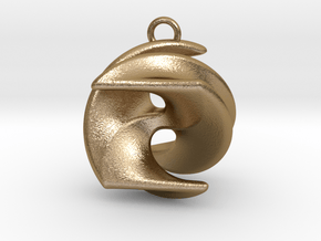 Excelate A1 in Polished Gold Steel: Small