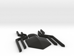Homecoming Black Chest Spider Symbol for Costume in Black Natural Versatile Plastic: Small