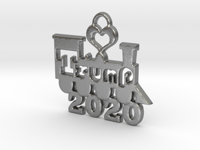 Trump Victory 2020 in Natural Silver