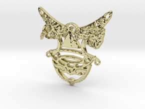 Romulan Child's Talisman in 18k Gold Plated Brass