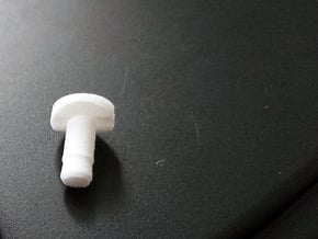 Cagiva Elefant Fuse Cap Clipscrew in White Natural Versatile Plastic