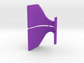 Display Stand - Racing Stick Pack v2 in Purple Processed Versatile Plastic