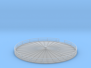 'N Scale' - Fermentation Top - 3.5 in - diameter in Tan Fine Detail Plastic