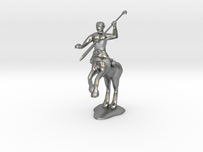 Centaur Warrior  in Natural Silver