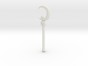 Sailor moon MOON STICK 1/4 scale in White Natural Versatile Plastic