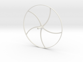 Ruota Minidrone - Minidrones wheel in White Premium Versatile Plastic