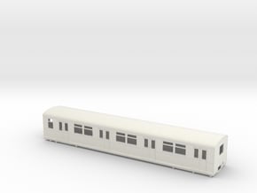 BR 877 Trailer 0 scale [1x body] in White Natural Versatile Plastic