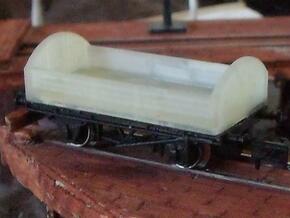 Round ended wagon in Smooth Fine Detail Plastic
