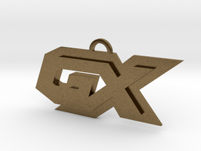 GX symbol in Natural Bronze